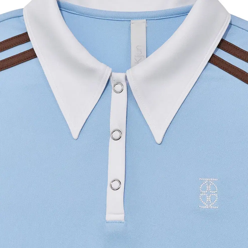 kijun 기준 football jersey polo sky blue