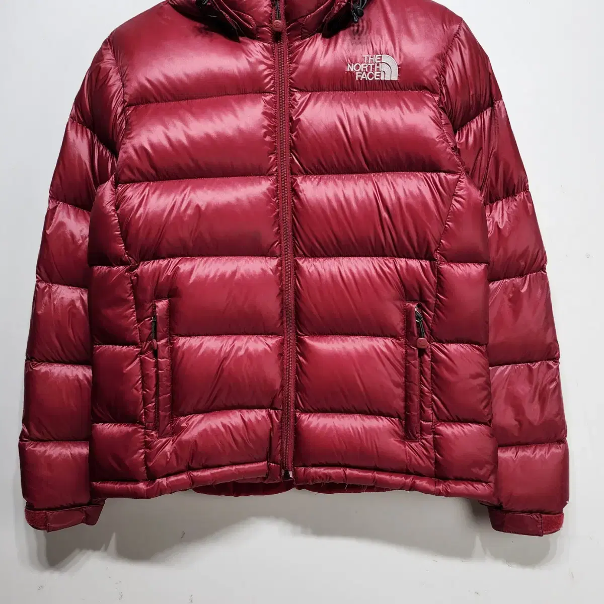 노스페이스 THE NORTH FACE 700눕시후드경량패딩점퍼우먼스M