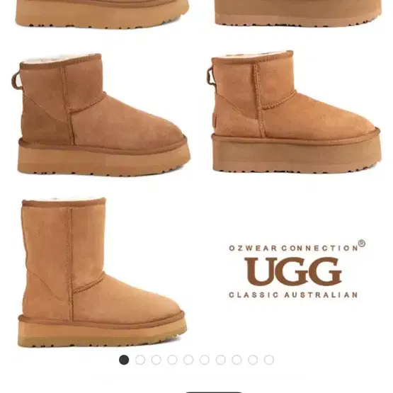 OZWEAR UGG 오즈웨어 성인 클래식 플랫폼 부츠