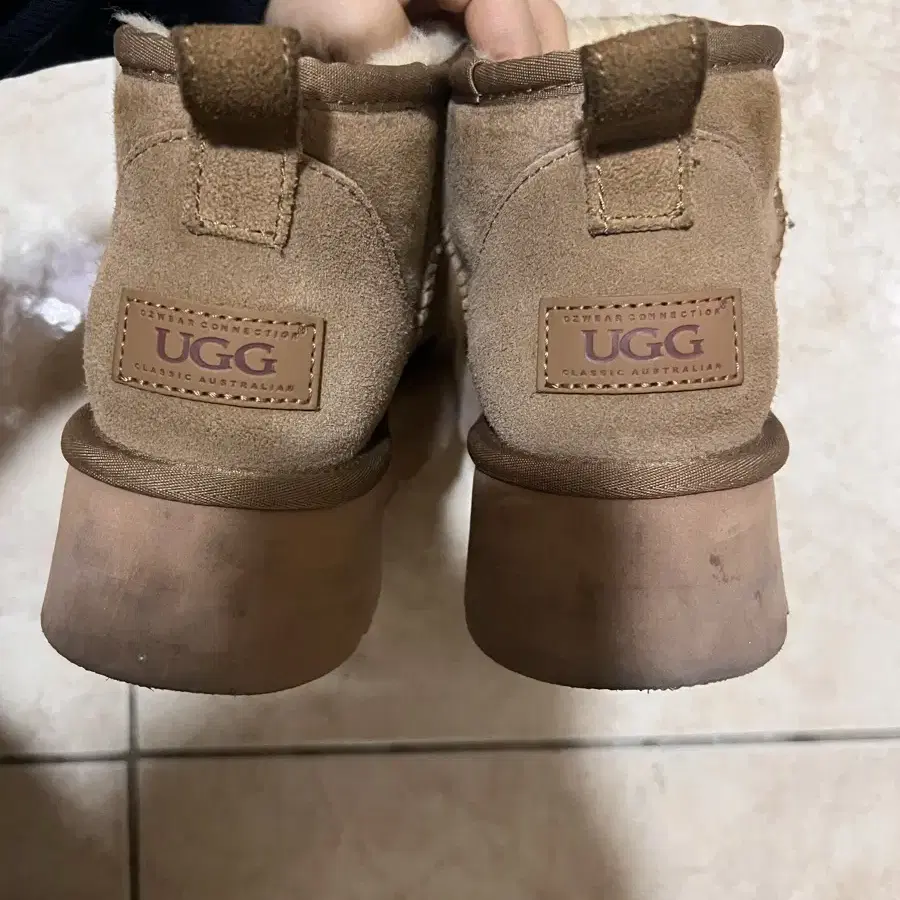 OZWEAR UGG 오즈웨어 성인 클래식 플랫폼 부츠