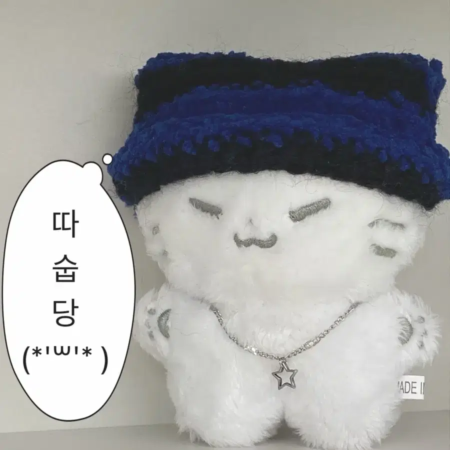 10cm 인형 고양이 모자 비니 팔아요!!