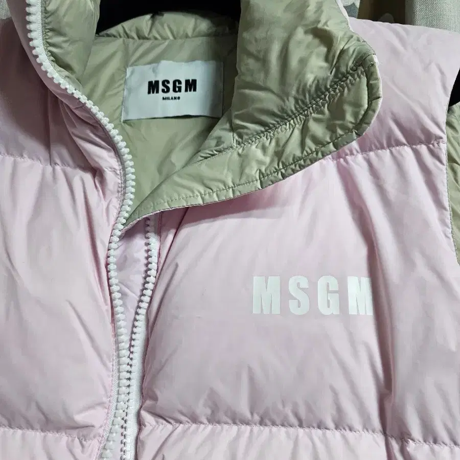 MSGM 패딩 조끼