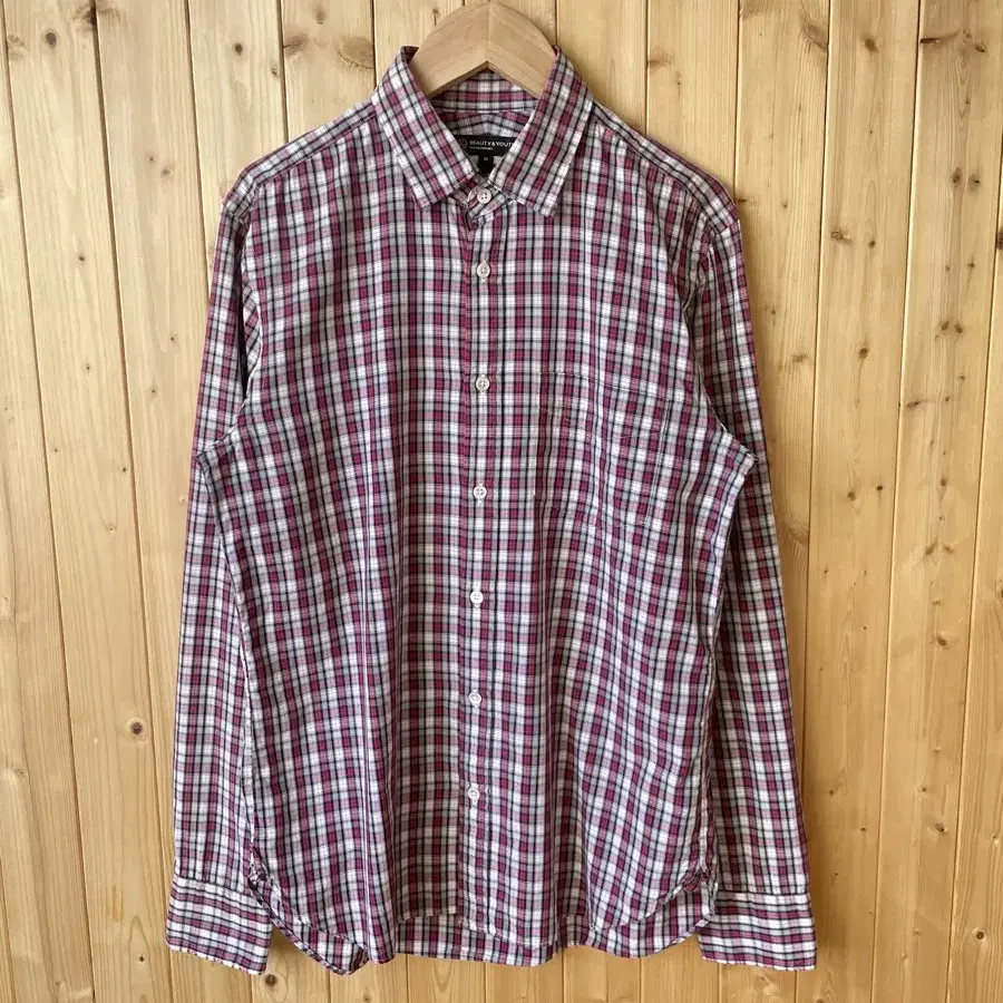 Beauty&Youth  Check Shirt