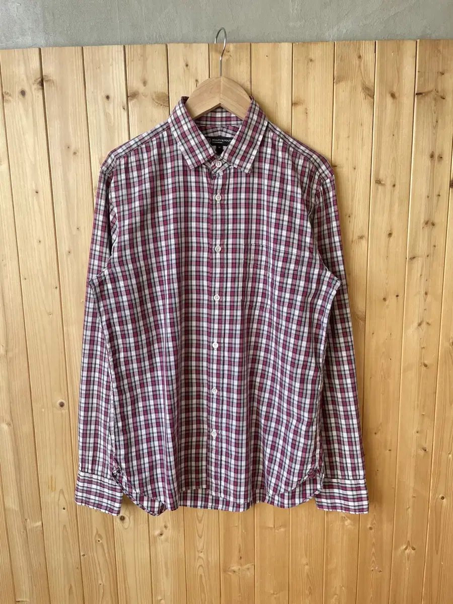 Beauty&Youth  Check Shirt