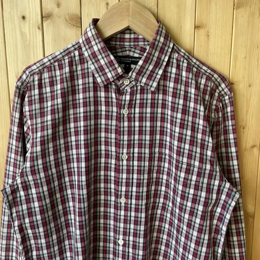 Beauty&Youth  Check Shirt