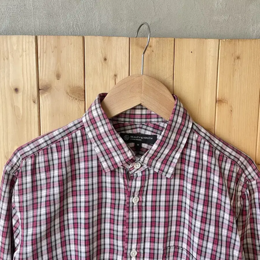 Beauty&Youth  Check Shirt