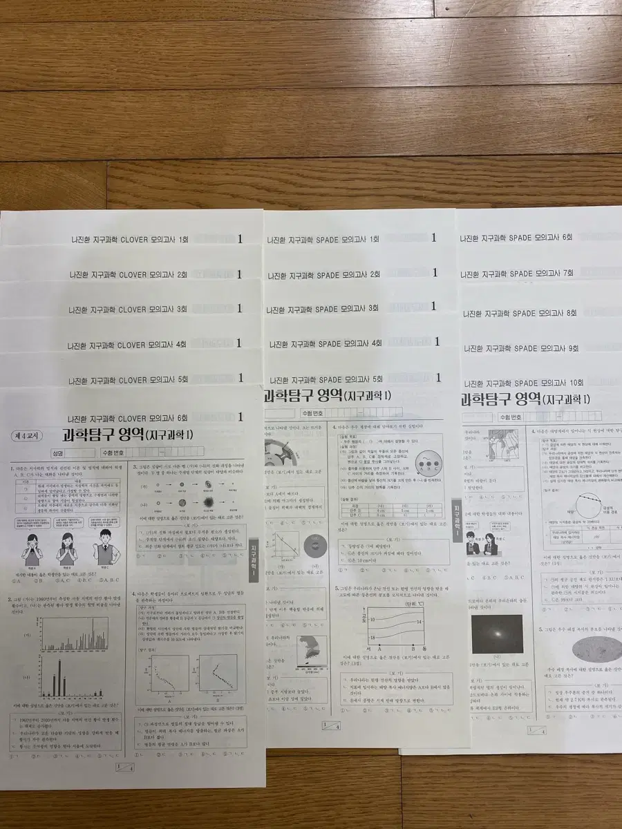 2025 시대인재 나진환T 지구과학1 실전 모의고사(클로버/스페이드)