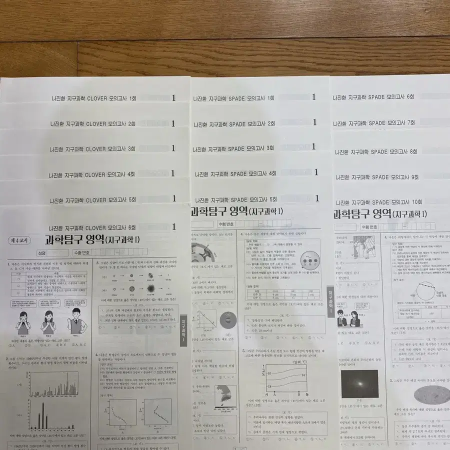 2025 시대인재 나진환T 지구과학1 실전 모의고사(클로버/스페이드)