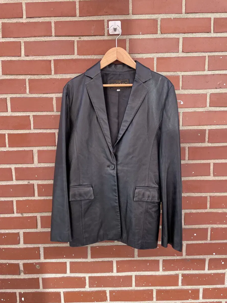 CONDA leather Blazer