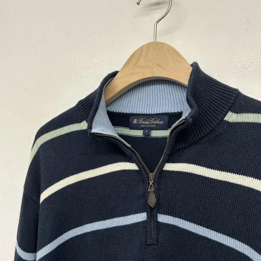 Brooks Brothers pima cotton 반집업