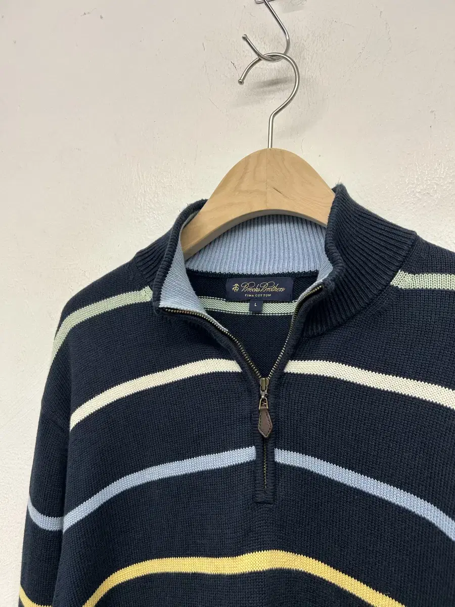 Brooks Brothers pima cotton 반집업