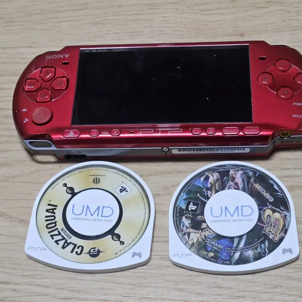 psp 3005번 레드