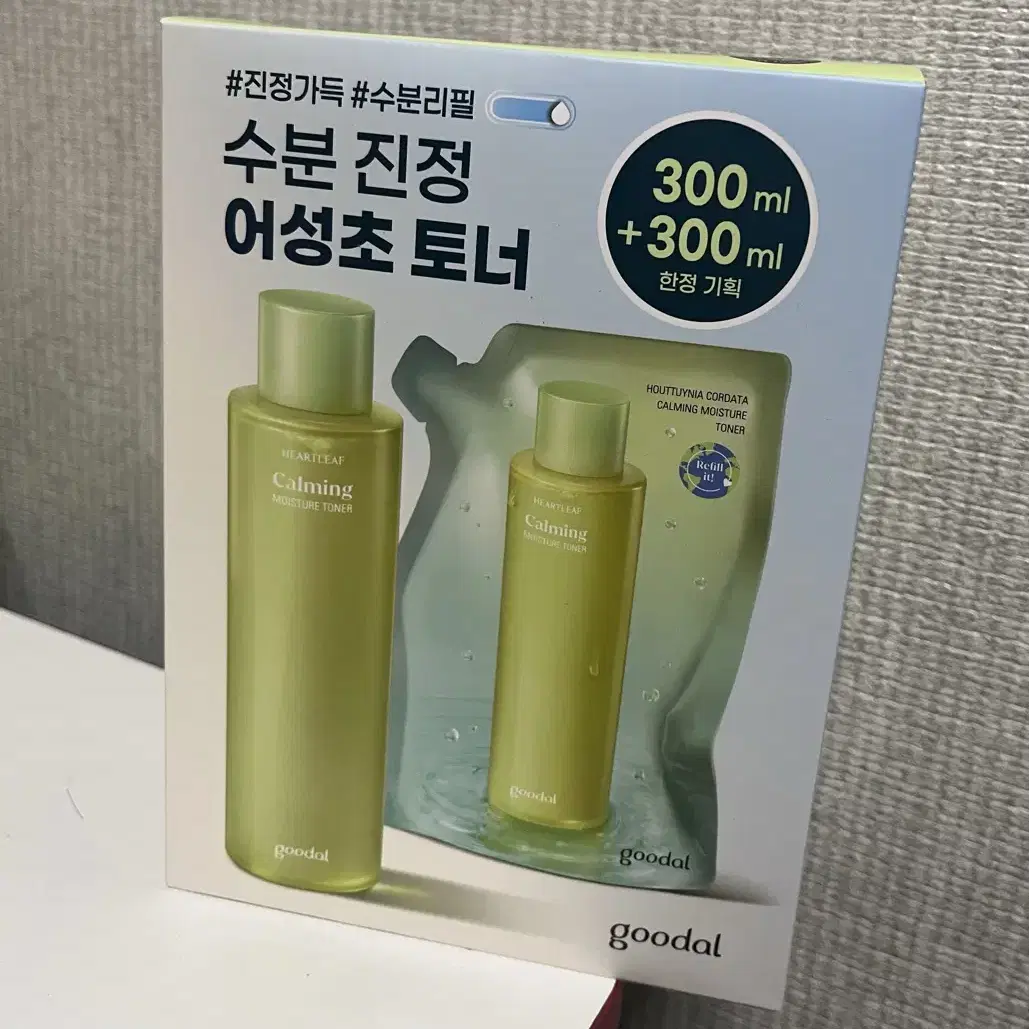 구달 어성초 토너 300ml + 300ml