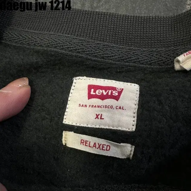 XL LEVI STRAUSS & CO MTM 리바이스 맨투맨