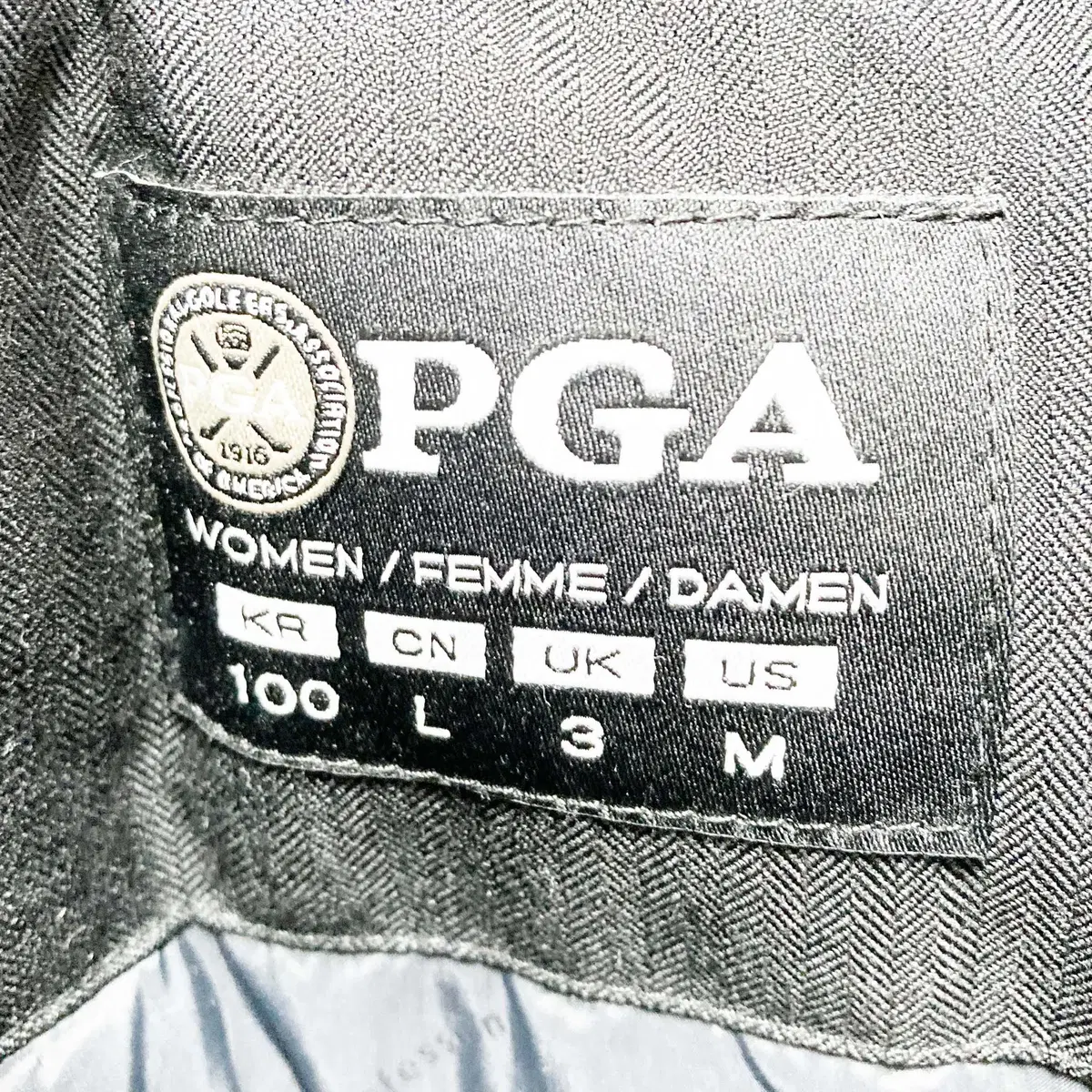 PGA 여성구스롱패딩 폭스퍼 100 진스센스