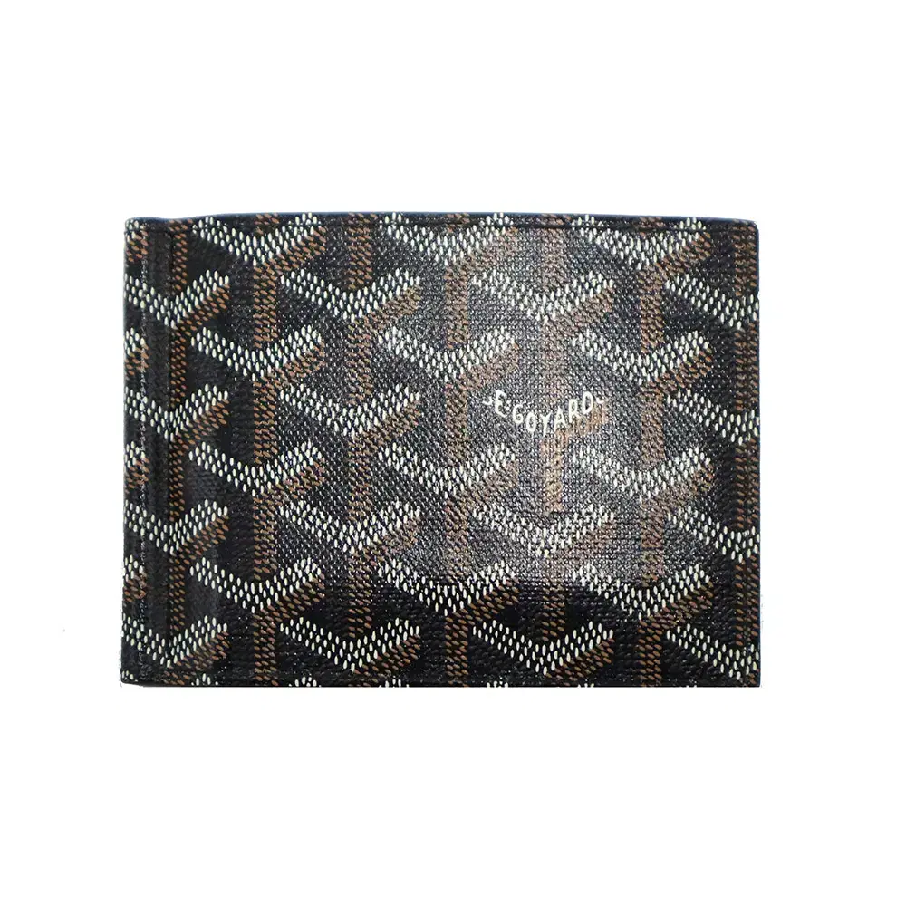 [중고] Goyard(고야드) 블랙고야딘 캔버스 빌포드 생토마스 머니클립