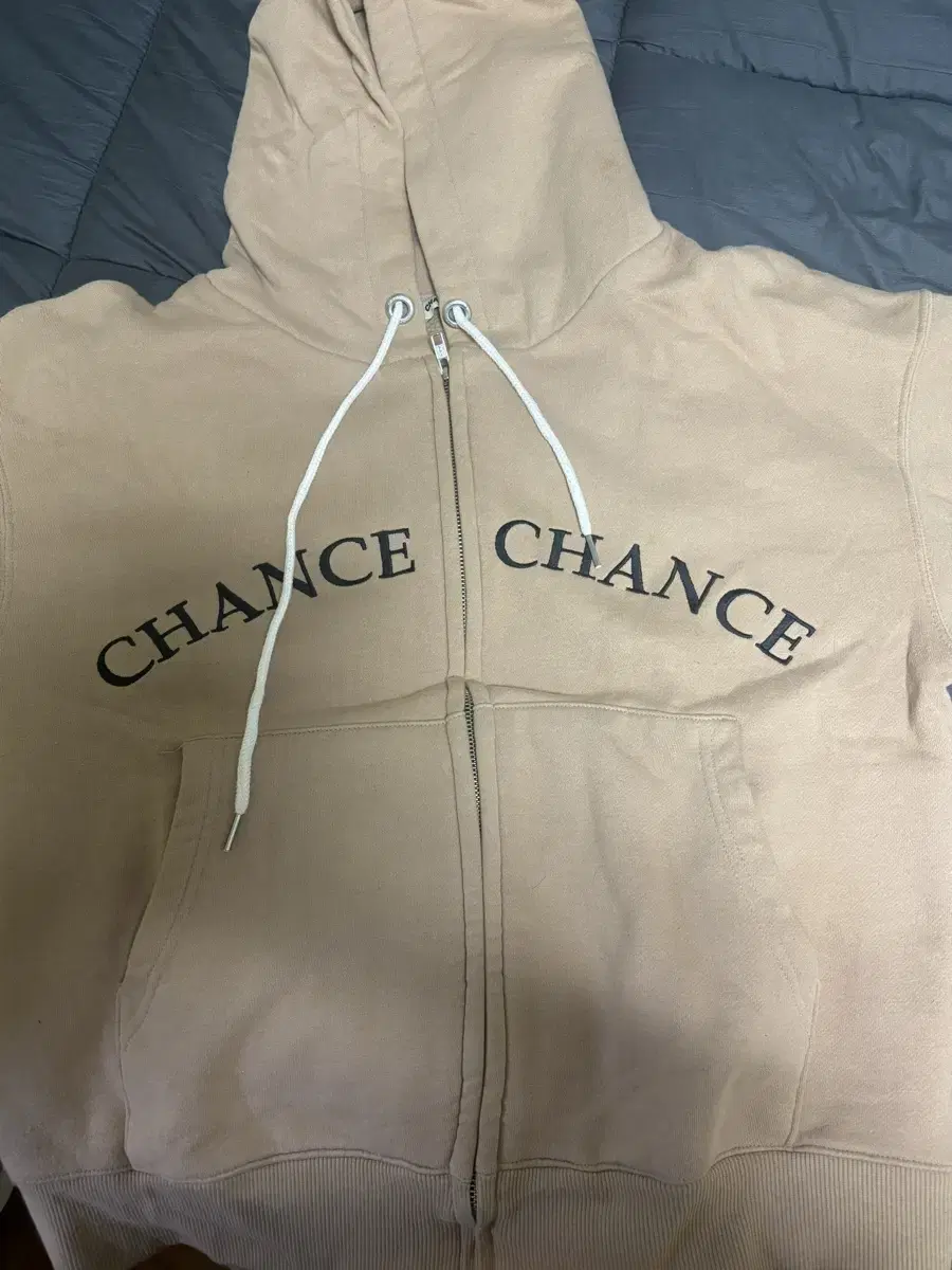 챈스챈스 기모 후드집업 chance chance