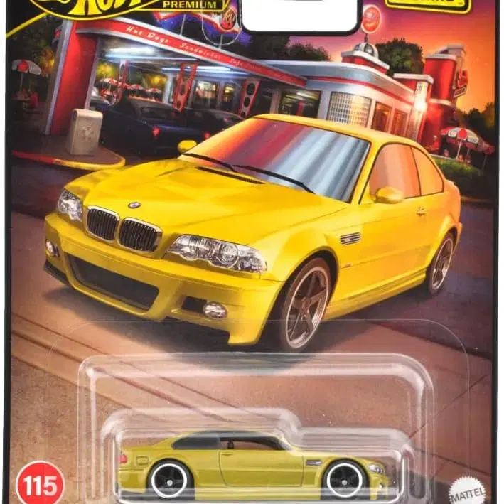 1:64 핫휠 프리미엄 BMW M3 (E46)