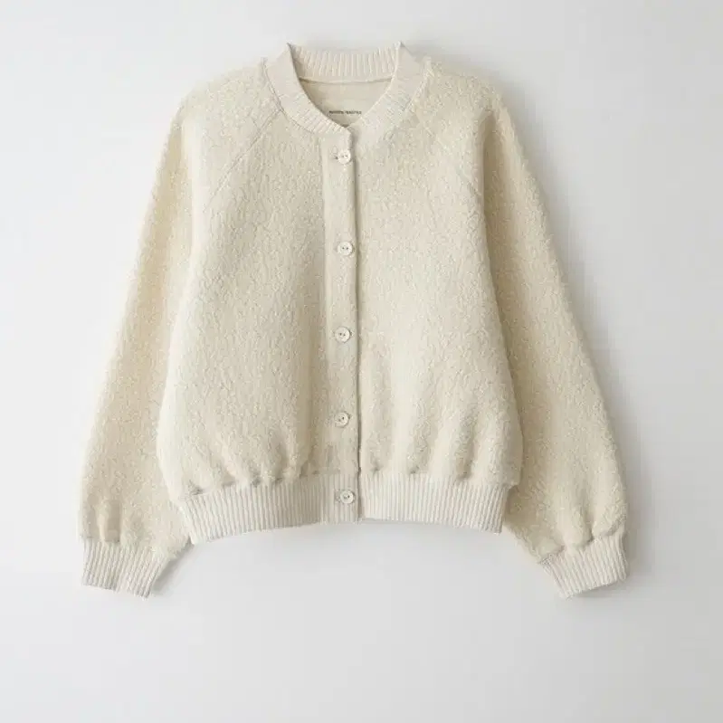 낫띵리튼 Alpaca wool raglan jumper (Ivory)