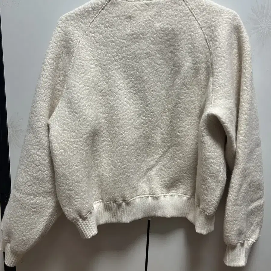 낫띵리튼 Alpaca wool raglan jumper (Ivory)