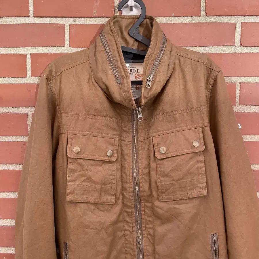 BDU Brown suede Leather  Jacket