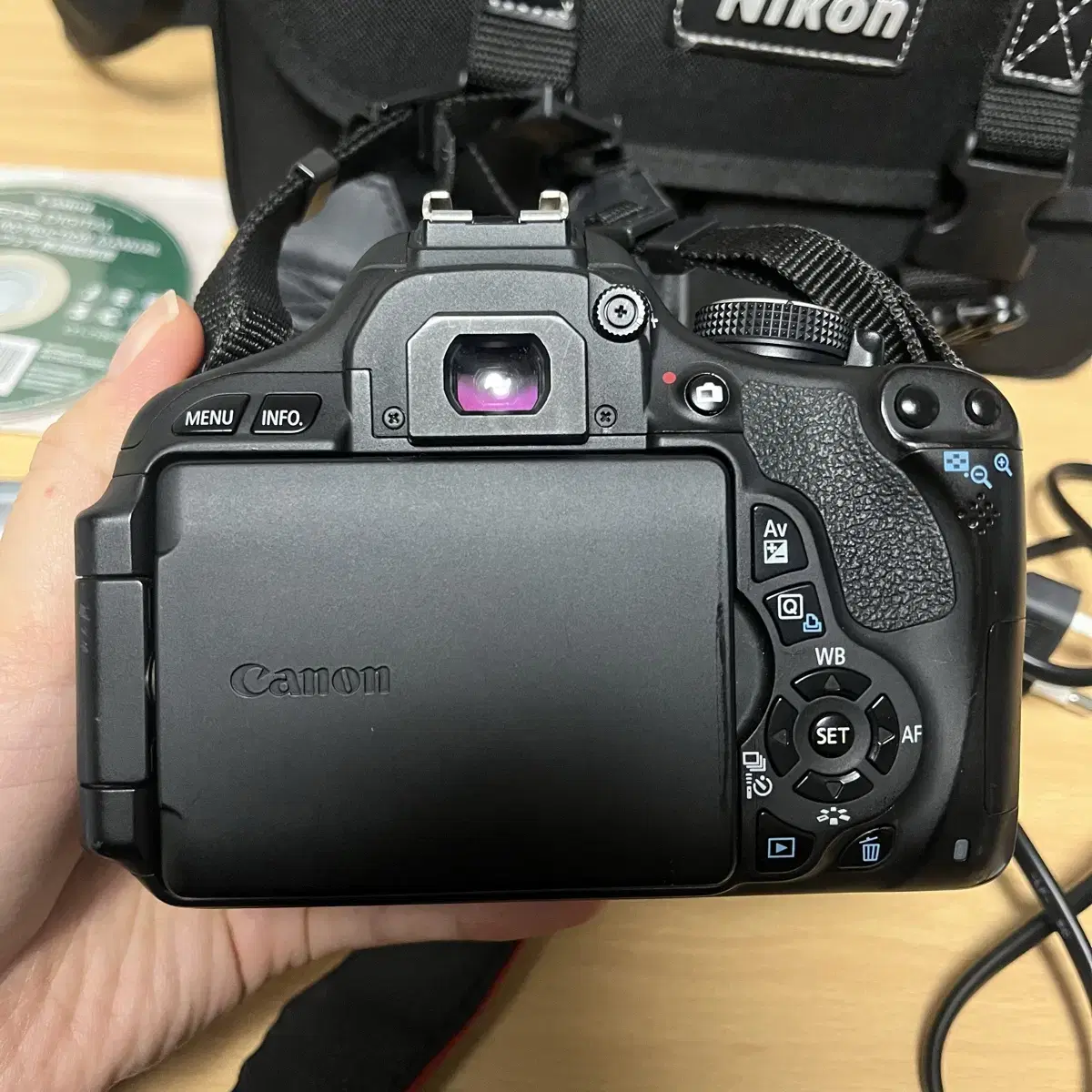 캐논 600D 18-55mm + 50mm렌즈 풀세트