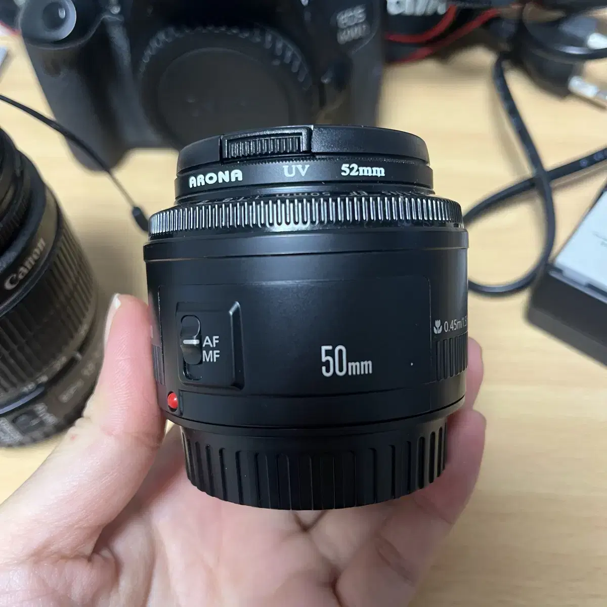 캐논 600D 18-55mm + 50mm렌즈 풀세트