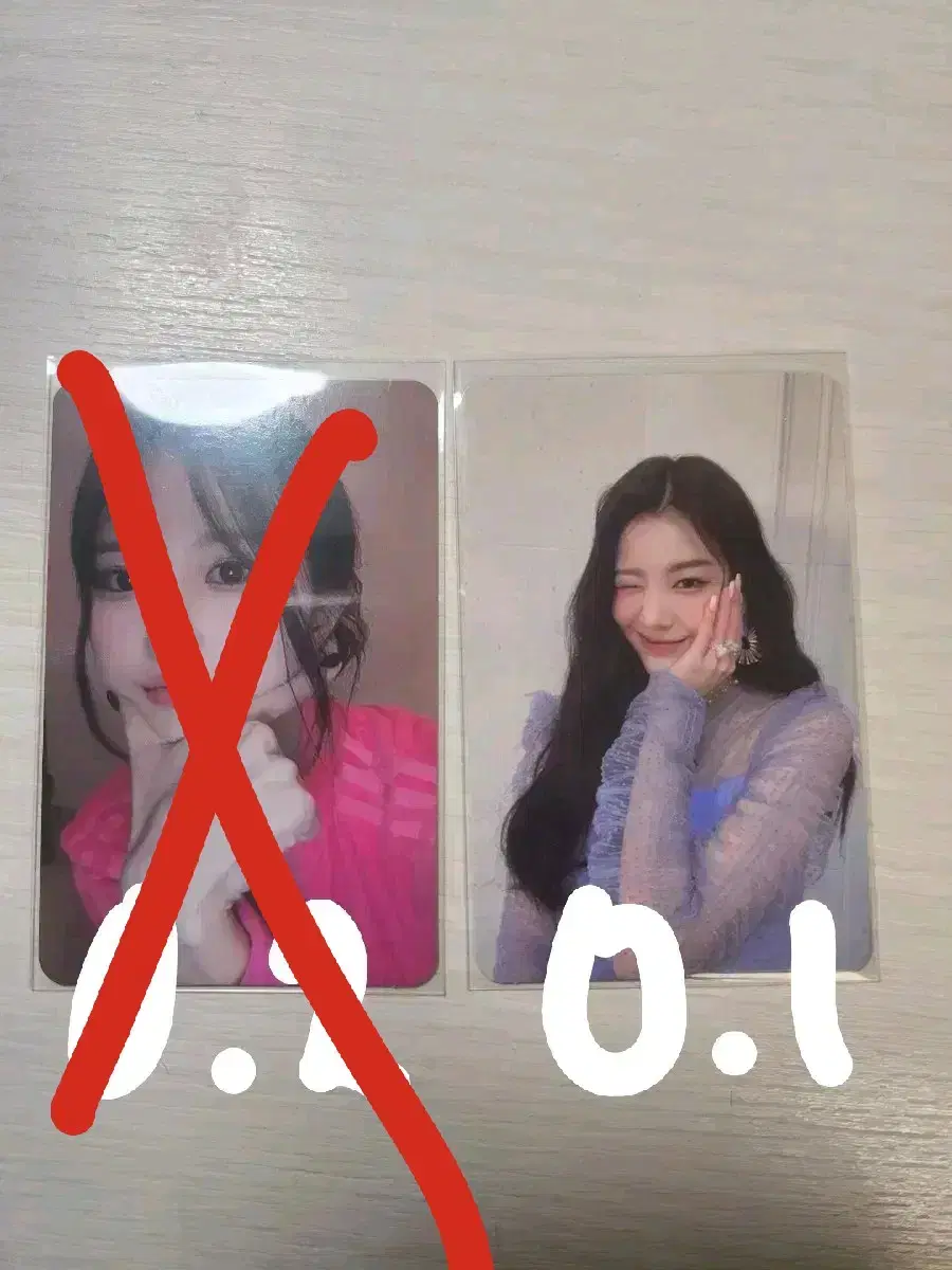 fromis 9 hayoung chaeyoung midnight guest photocard