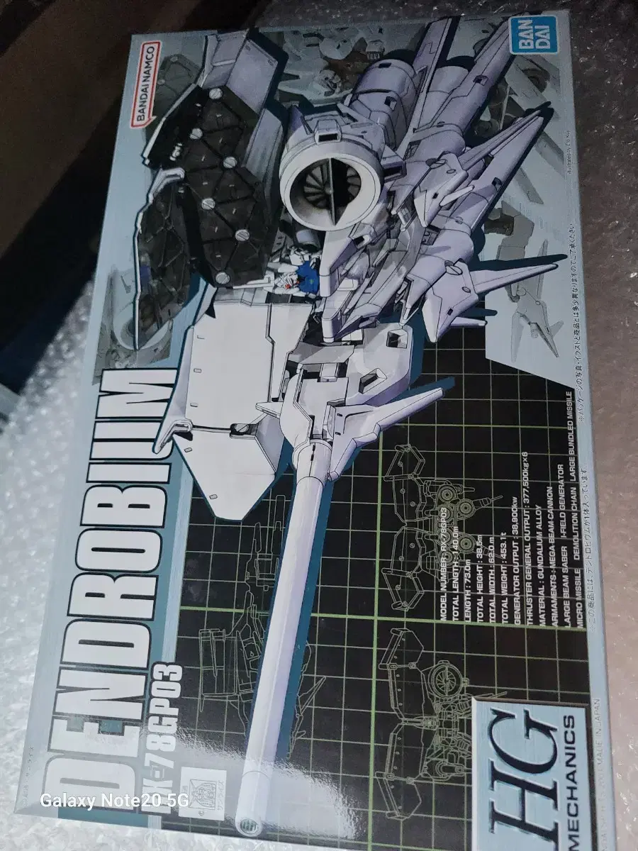 Unsealed Gundam HGM Dendrobium