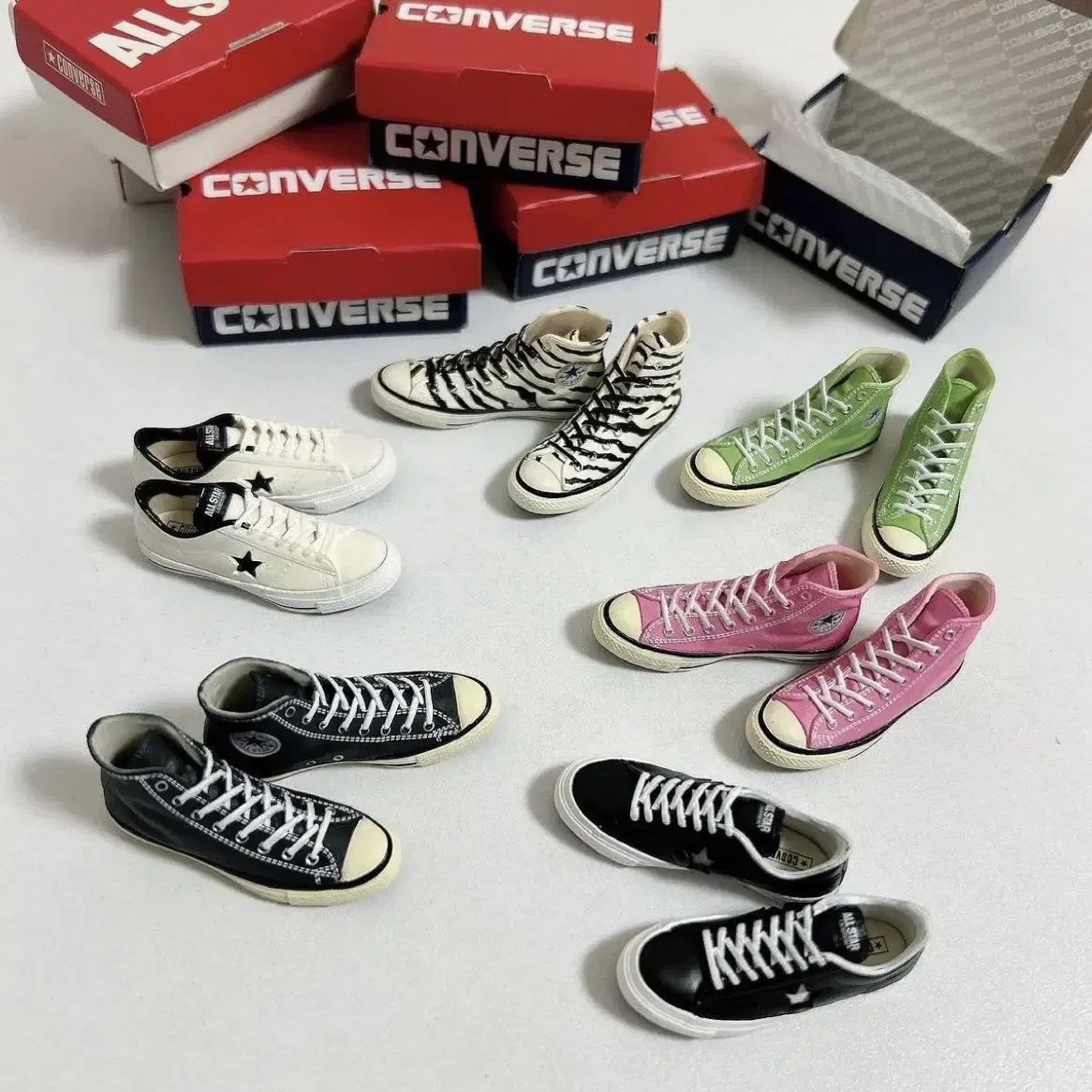 CONVERSE 컨버스 가챠 (올스타 흰검)