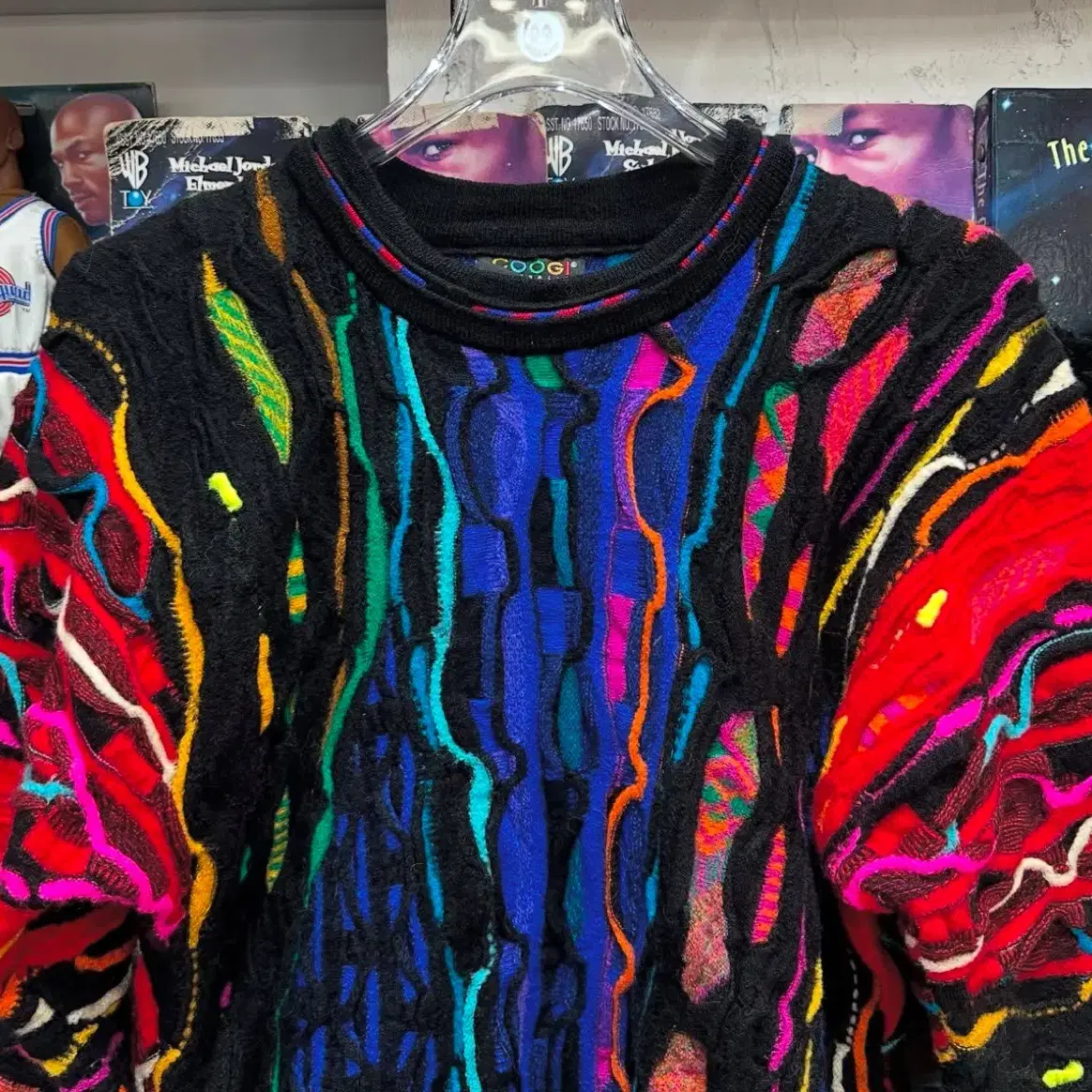 쿠지 COOGI VTG CABLE KNIT