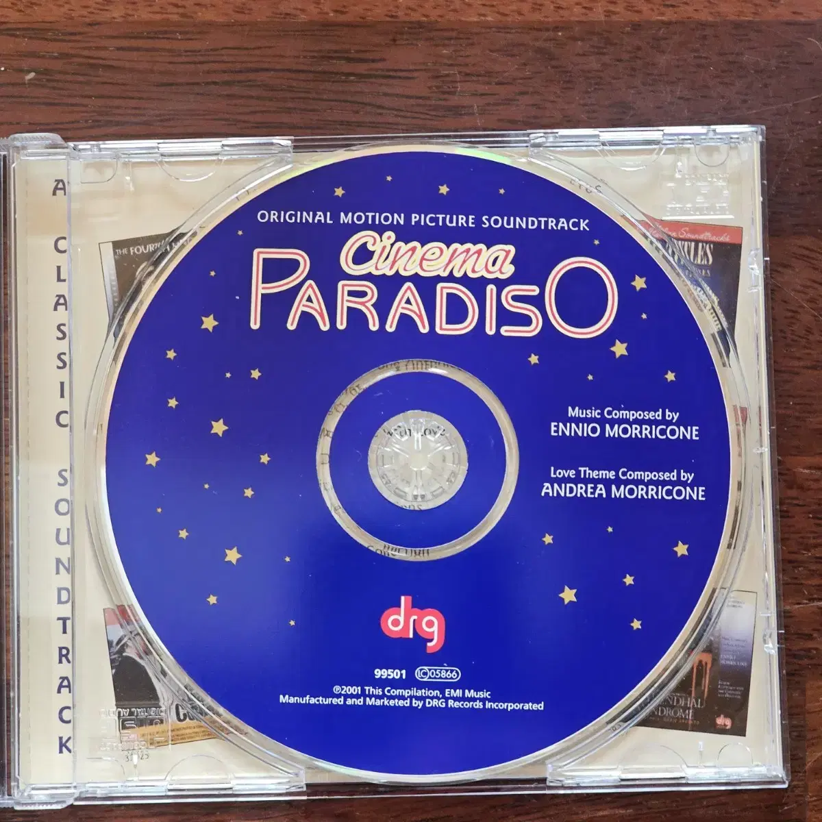 시네마천국 Cinema Paradiso OST 중고 CD