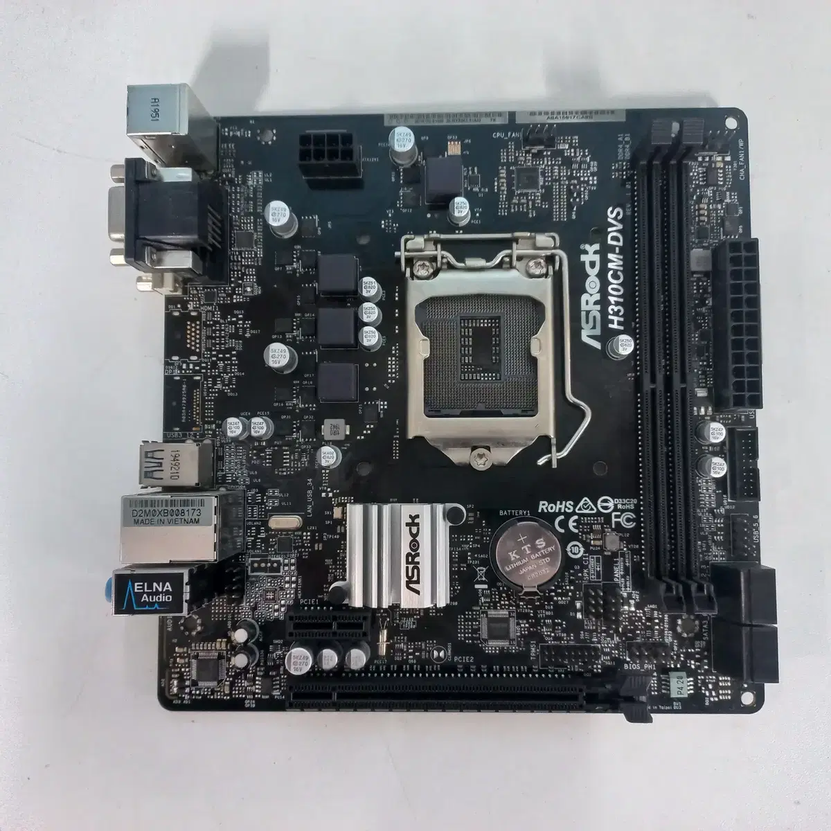 ASRock H310CM-DVS(1151V2소켓,8~9세대)