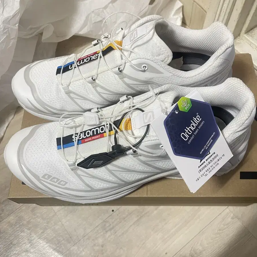 (280)(새상품)살로몬 Salomon XT-6 ADV White