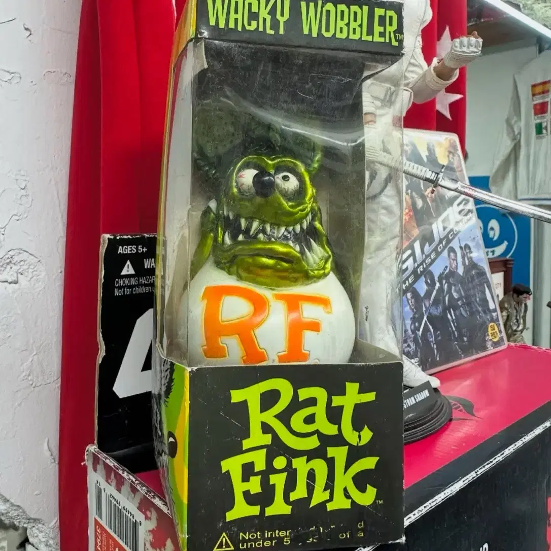 FUNKO WACKY WOBBLER RAT FINK FIGURE