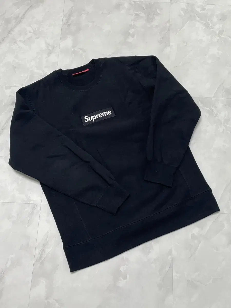 [New]Supreme FW15 Box Logo Crewneck Black XL New