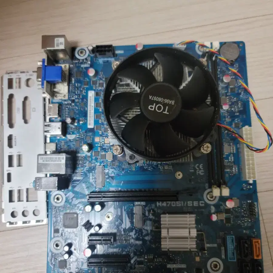 삼성 메인보드 h470s1 고장 부팅 안됨