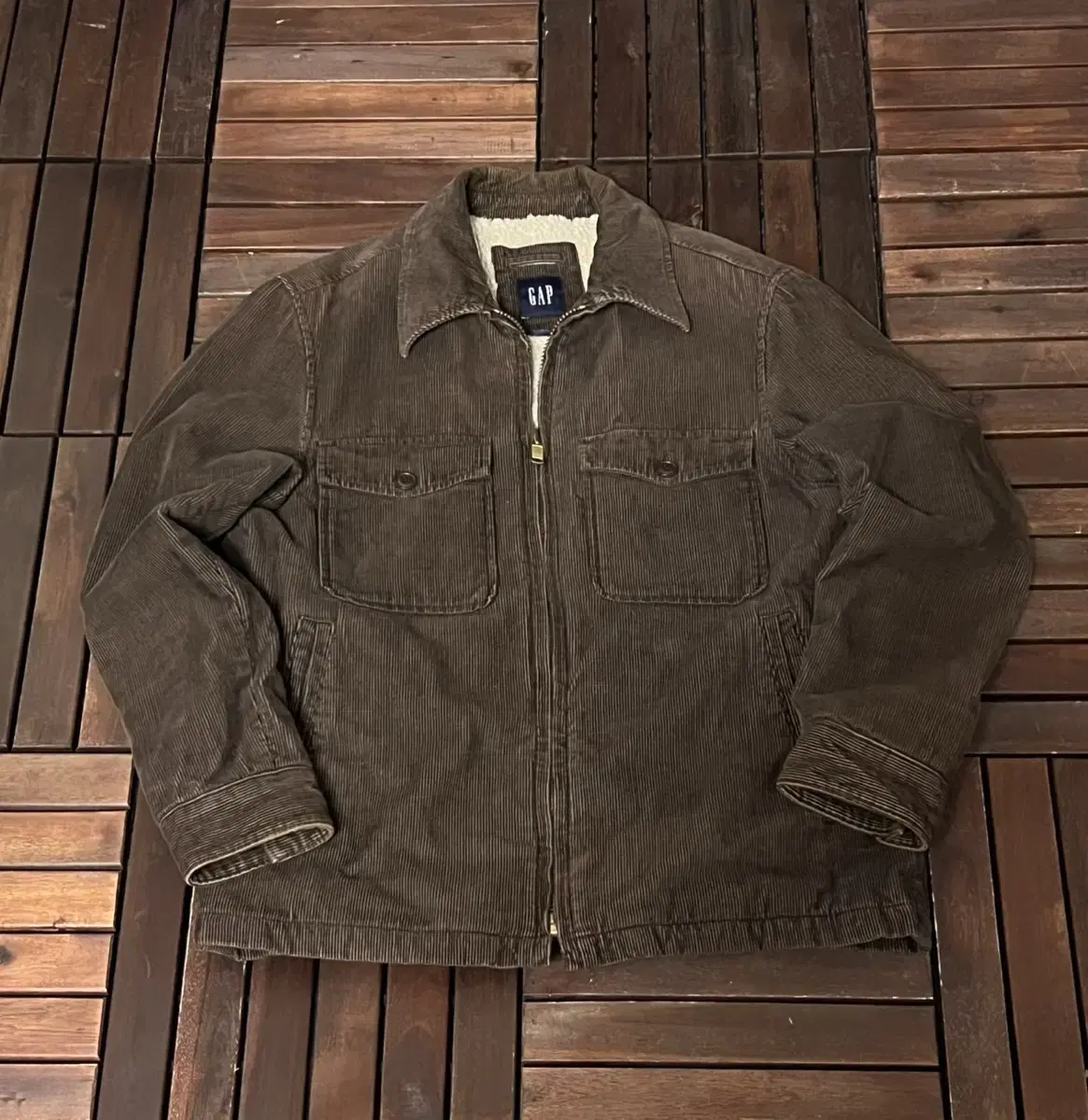 GAP Gap Fleece Corduroy Jacket