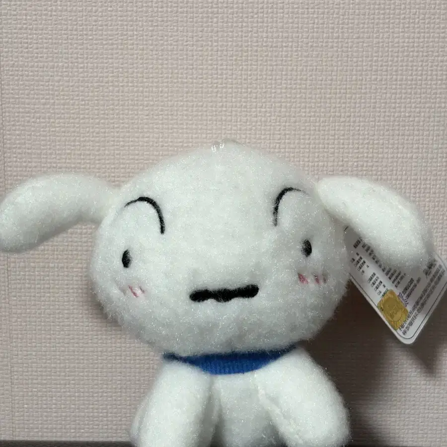 흰둥이 키링인형