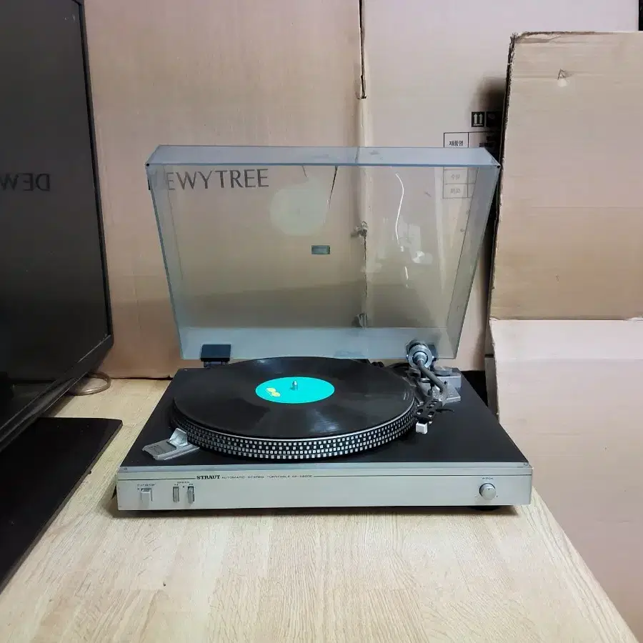 스트라우트 LP 턴테이블 KP 9200C  (오디오 앰프 음향기기 음향플