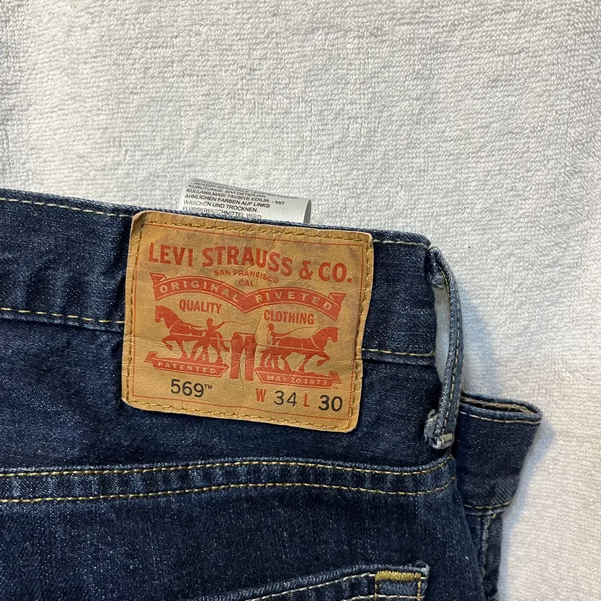 Levis 리바이스 569 데님 팬츠