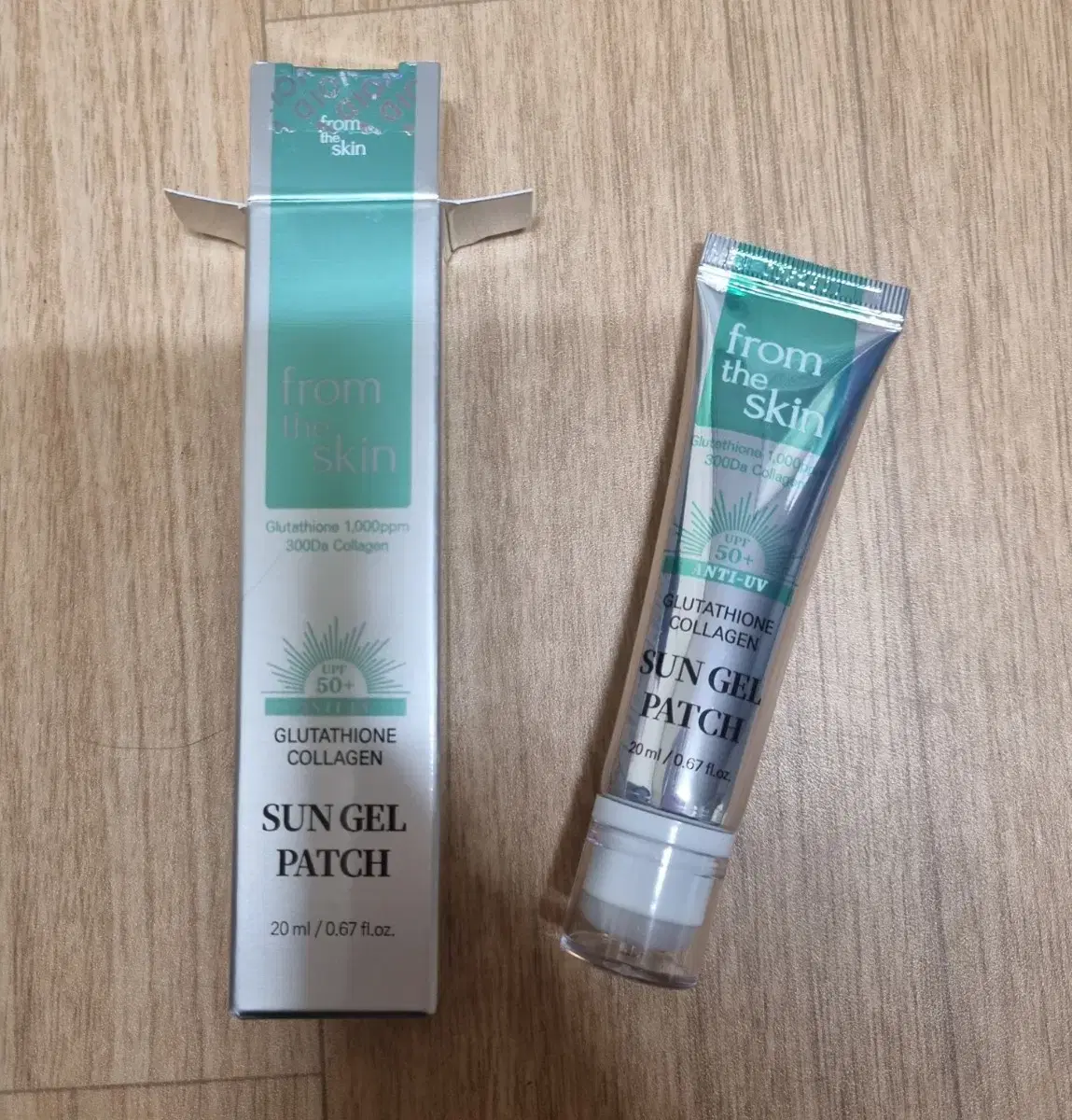 프롬더스킨 글루타치온 콜라겐 선 젤 패치 20ml(SPF50+)