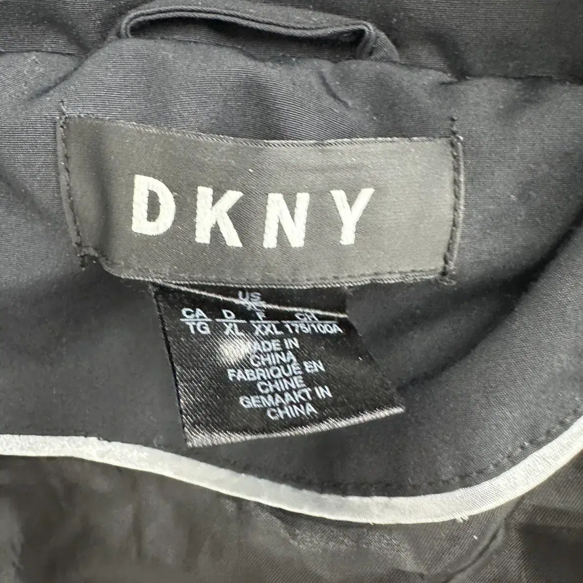 105 한섬 DKNY 남자 덕다운 패딩