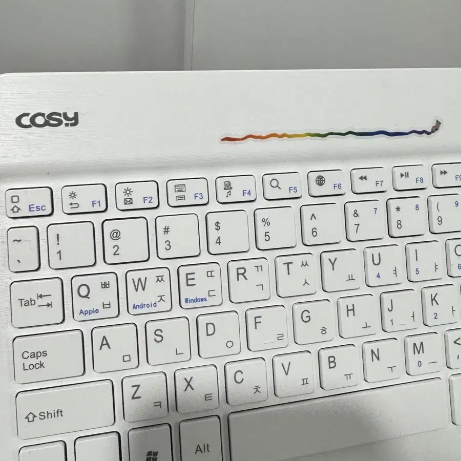 cosy 코지 블루투스 키보드 KB3059BT 화이트