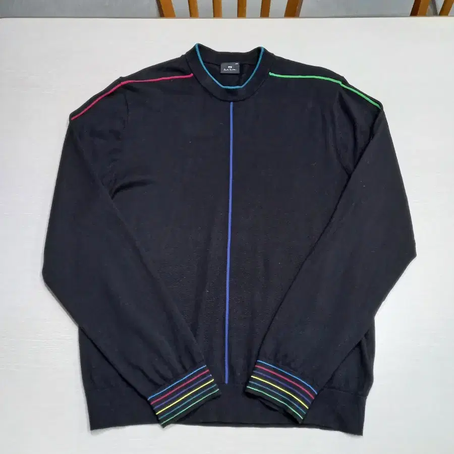 2XL110 Paul Smith 면93% 스웻셔츠 블랙 2XL-30