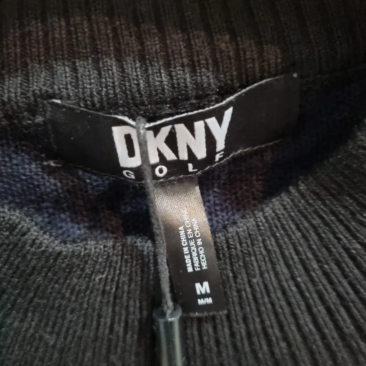 dkny 골프 반목폴라 니트 새상품