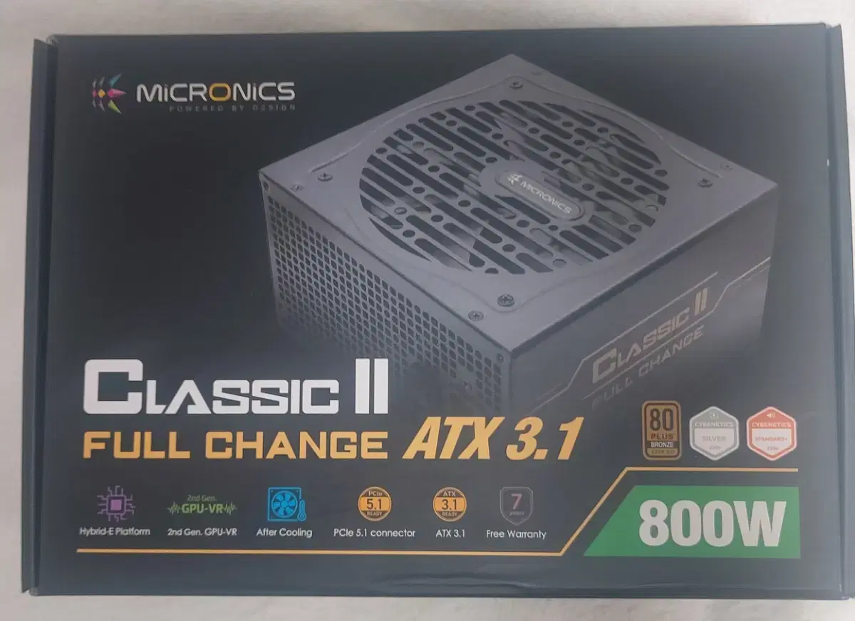 마이크로닉스 Classic II 풀체인지 800W 80PLUS 브론즈