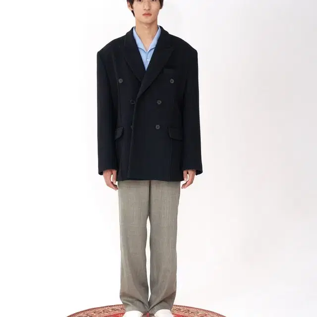 STU 19FW 더블블레이저 XL사이즈