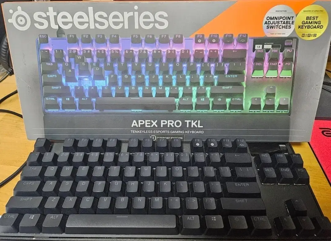 (급처)에이펙스 프로 tkl apex pro tkl 판매합니다