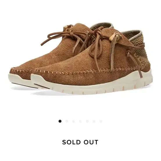 [US10] VISVIM UTE Moc Folk 카멜 비즈빔